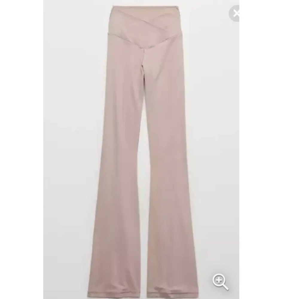 Aerie Crossover Flare Leggings